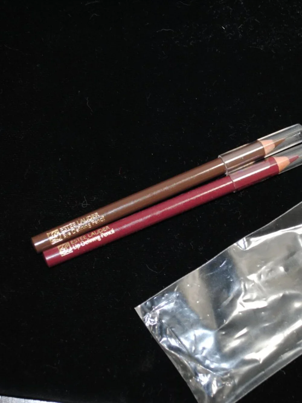 Set of 2 Vintage Estee Lauder Lip Defining Pencils 2 Wineberry & 13 Brown Velvet